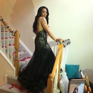 Black prom dress for sale!!!!
